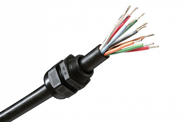 Ввод для небронированного кабеля, пластик М25 V-TEC EX
