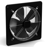 Вентилятор осевой на фланцах VO 200-4Е (черный) - фото